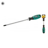 Отвертка крестовая Mastertool 45-8320 РН3x200 усиленная                                             