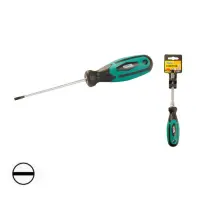 Отвертка плоская Mastertool 45-8610 SL6x100 усиленная                                               