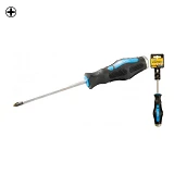 Отвертка крестовая Mastertool 49-5315 РН3x150 ударная                                               
