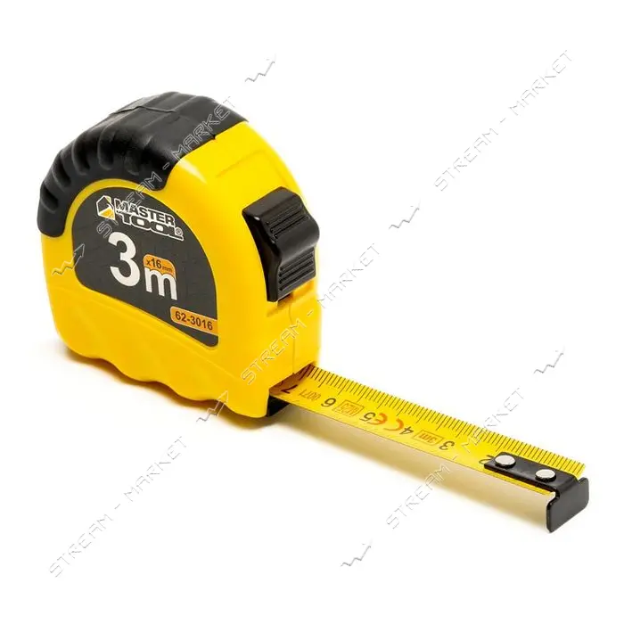 Рулетка MasterTool 62-3016 Shiftlock нейлоновое покрытие 3м x 16мм                                  