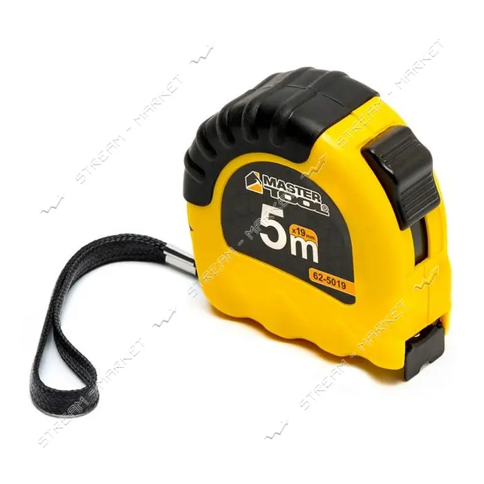 Рулетка MasterTool 62-5019 Shiftlock нейлоновое покрытие 5м x 19мм