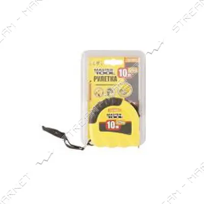 Рулетка MasterTool 62-1025 Shiftlock нейлоновое покрытие 10м x 25мм