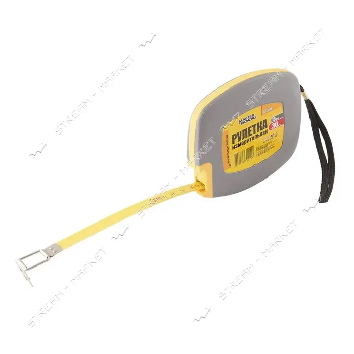 Рулетка MasterTool 68-3013 с фиксатором 30м x 13мм