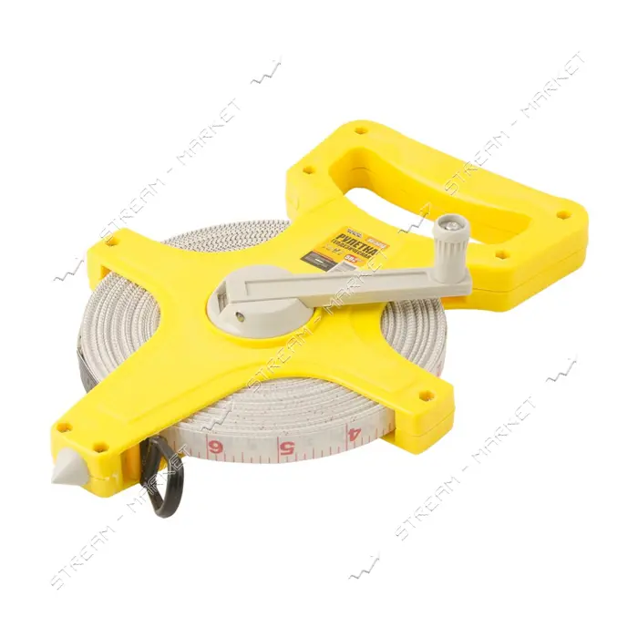 Рулетка MasterTool 66-5013 геодезическая 50м x 13мм полотно из стекловолокна                        