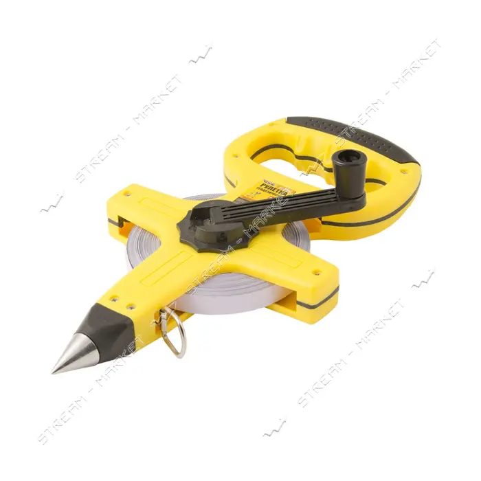 Рулетка MasterTool 67-5013 геодезическая 50м x 13мм полотно из стали