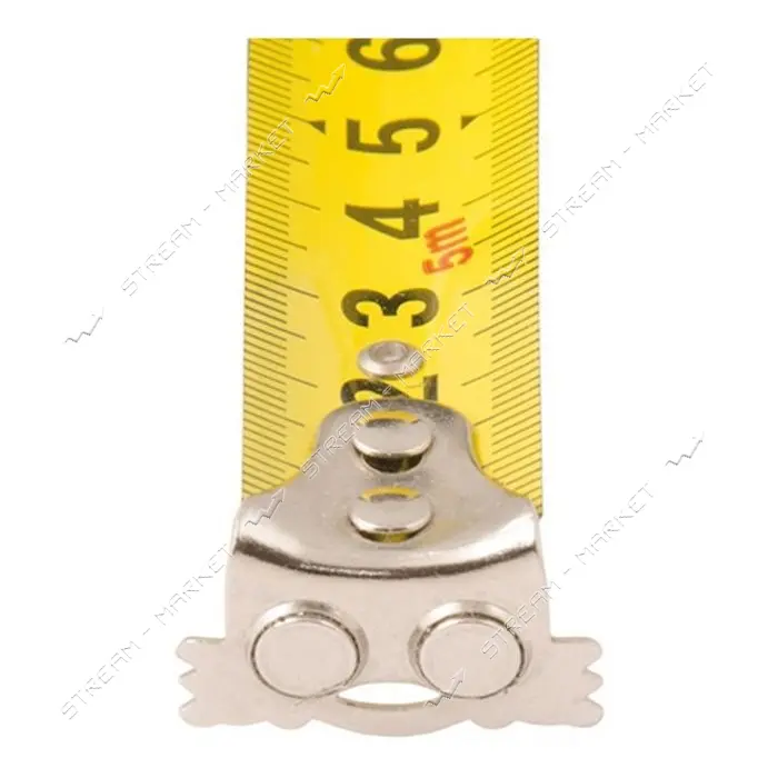 Рулетка MasterTool 61-5019 с магнитами 2 фиксатора 5м x 19мм                                        
