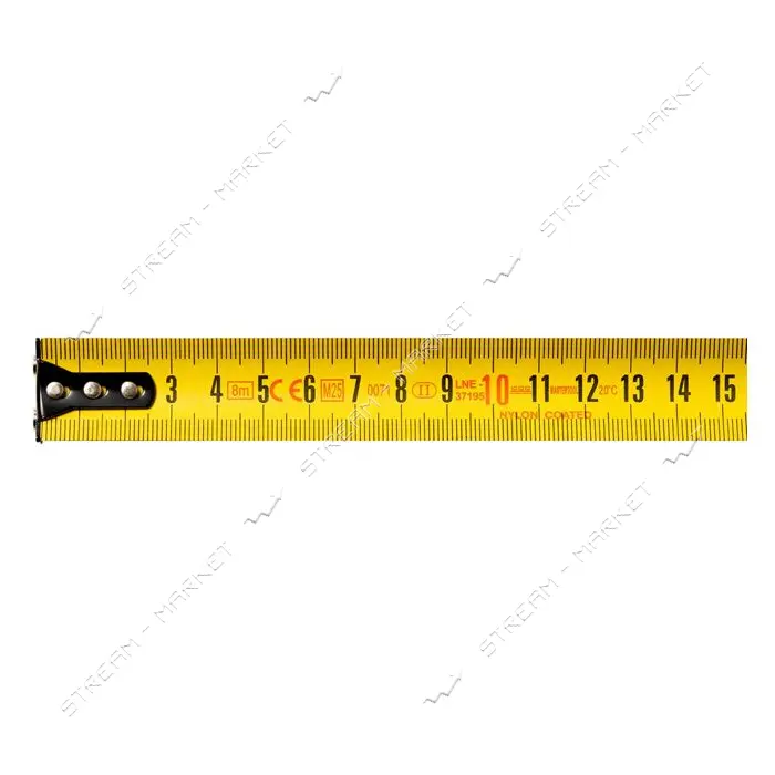 Рулетка MasterTool 64-8025 с магнитами нейлоновое покрытие 8м x 25мм                                