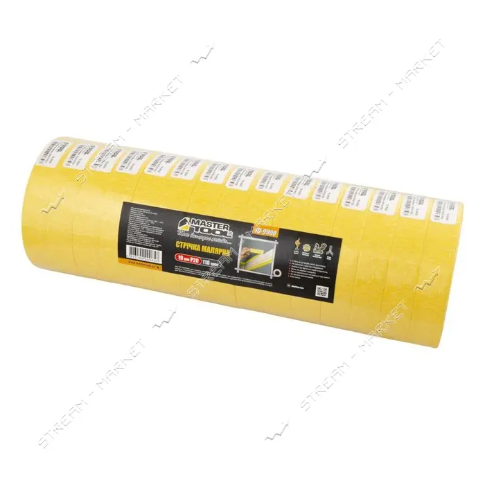 Лента малярная MasterTool 79-9900 19мм 15м                                                          