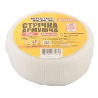 Лента стеклотканевая MasterTool 08-9403- В с липким слоем 8x8 45мм x 45м                            