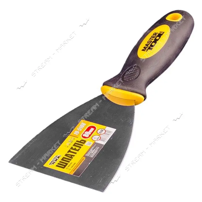 Шпатель Mastertool 19-5108 Flex TPR ручка 80мм                                                      