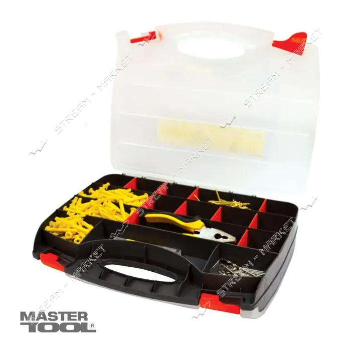 Органайзер Mastertool 79-3129 двухсторонний с ручкой 30 секций 12.5"                                