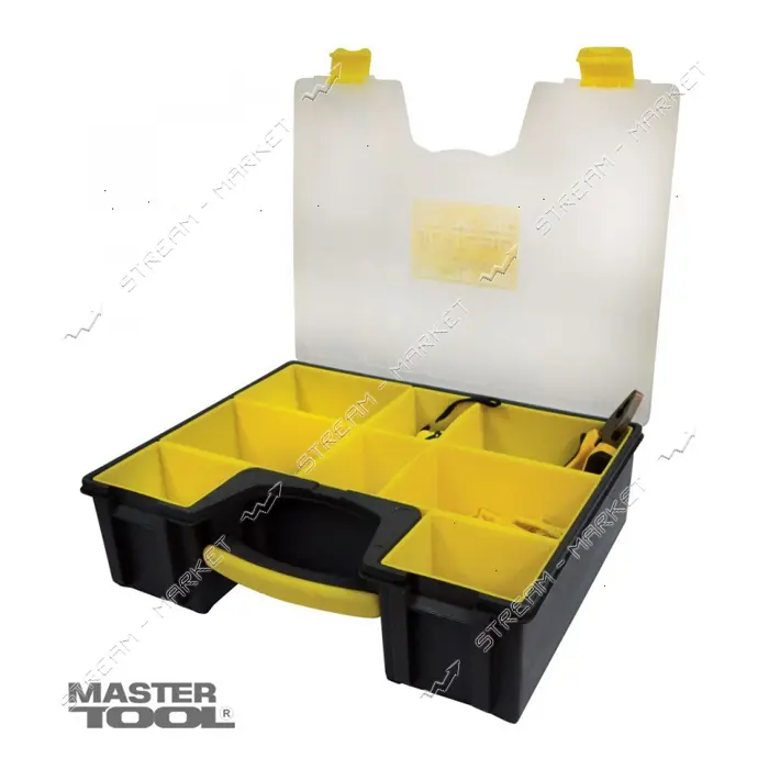 Органайзер Mastertool 79-2116 с ручкой 8 секций 16.5"                                               