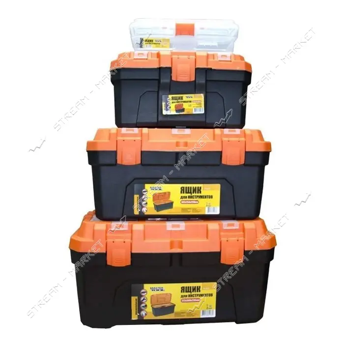 Набор ящиков для инструмента Mastertool 79-2003 79-6025/6026/6027/6028 4шт                          