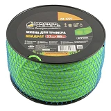 Леска для триммера MasterTool 19-1727 крученый квадрат 2.70мм 195м
