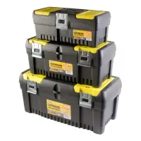 Ящики для инструмента Mastertool 79-2005 комплект 14"17"20" метал. замки 79-2514/2517/2520 3шт