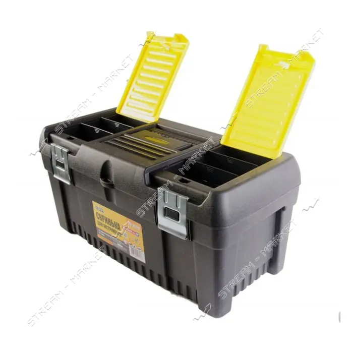 Ящики для инструмента Mastertool 79-2005 комплект 14"17"20" метал. замки 79-2514/2517/2520 3шт      