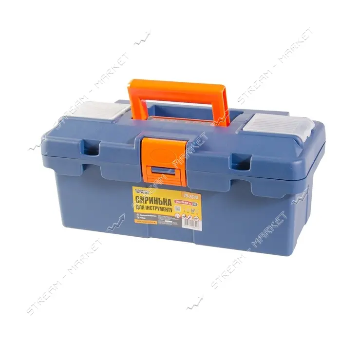 Ящики для инструмента Mastertool 79-2006 комплект 14"17"20" пласт. замки 79-2614/2617/2620 3шт