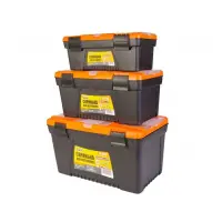 Ящики для инструмента Mastertool 79-2007 комплект 13"15"17" пласт. замки 79-2713/2715/2717 3шт