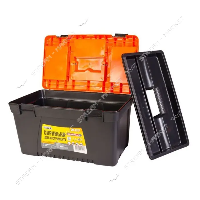 Ящики для инструмента Mastertool 79-2007 комплект 13"15"17" пласт. замки 79-2713/2715/2717 3шт