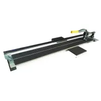 Плиткорез монорельсовый Mastertool 80-4121 1200мм с поперечной платформой Профи на подшипниках      