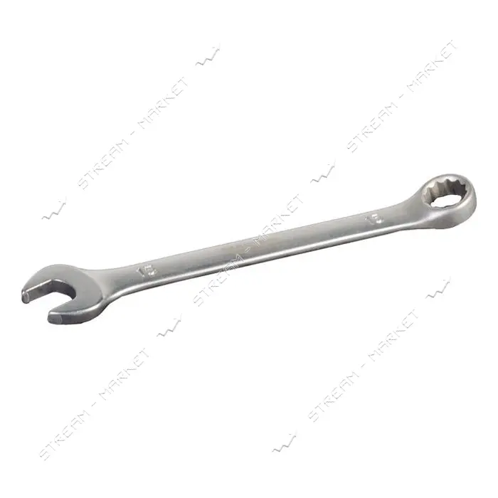 Ключ рожково-накидной Mastertool 71-1015 SS 15мм