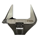 Ключ разводной Mastertool 76-0323 с обрезиненной ручкой 250мм 0-50мм