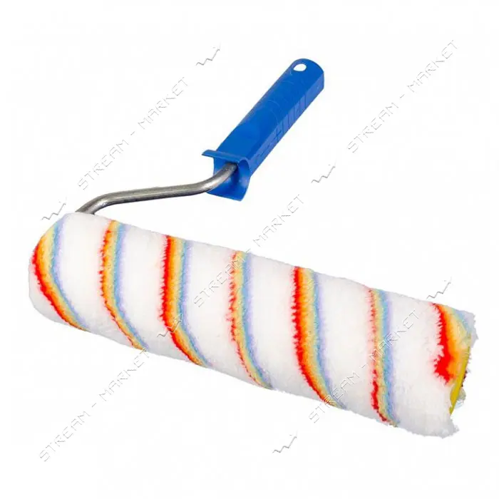 Валик Mastertool 92-5804-P Элитаколор с ручкой d8мм 48x250x11мм