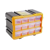 Органайзер наборной Mastertool 79-3112 Тетрис 12 выдвижных секций 12" 295x195x160мм                 