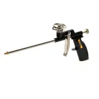 Пистолет для монтажной пены Mastertool 81-8674 пластиковый корпус металлический балоноприемник 290мм