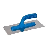 Терка нержавеющая Mastertool 08-2027 с пластиковой ручкой 125*270мм                                 