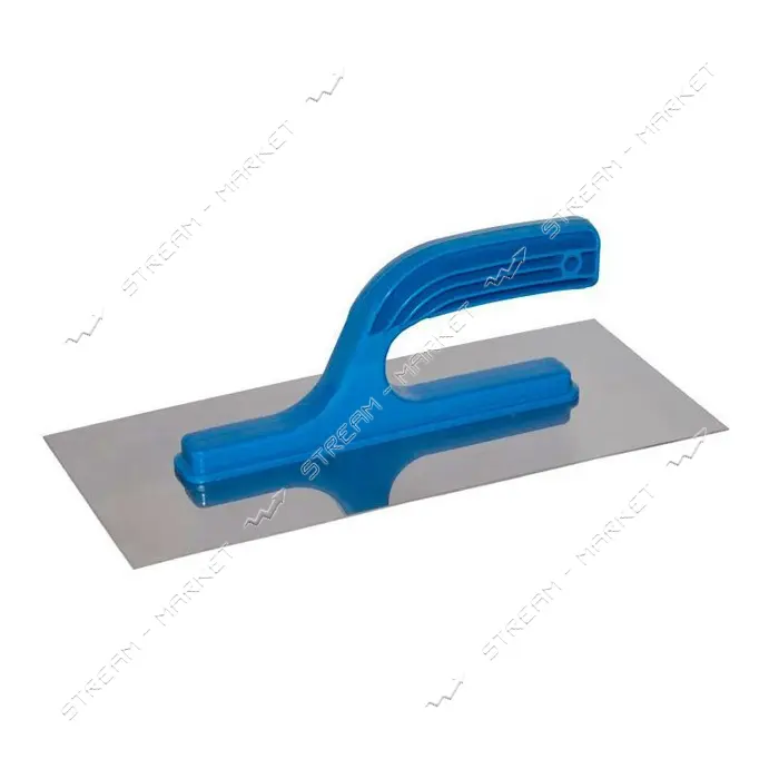 Терка нержавеющая Mastertool 08-2027 с пластиковой ручкой 125*270мм                                 