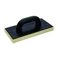 Терка пластиковая Mastertool 08-1322 130x270мм поролон 20мм белая                                   