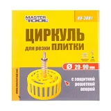 Циркуль для резки плитки Mastertool 80-3081 с защитной решеткой-опорой 20-90мм
