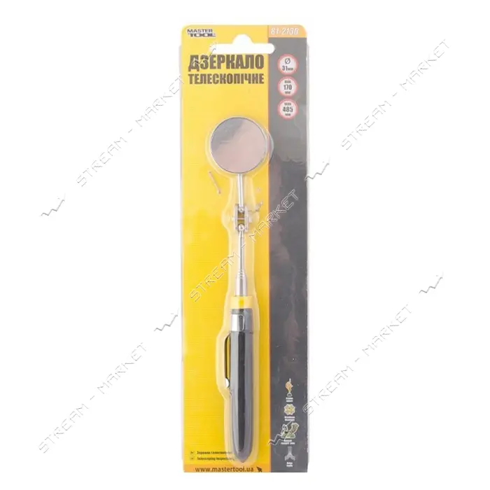 Зеркало телескопическое Mastertool 81-2136 170мм-485мм диаметр 31мм                                 
