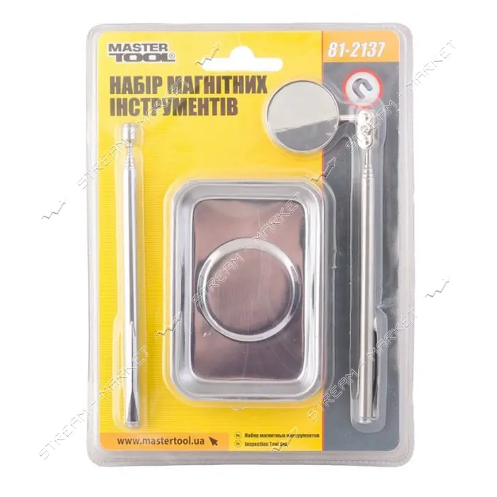 Набор магнитных инструментов Mastertool 81-2137 тарелка захват зеркало