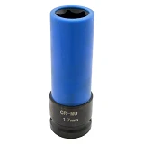 Головка торцевая Mastertool 78-1517 1/2" 17х86мм CrMo с пластиковой защитой для алюминиевых дисков