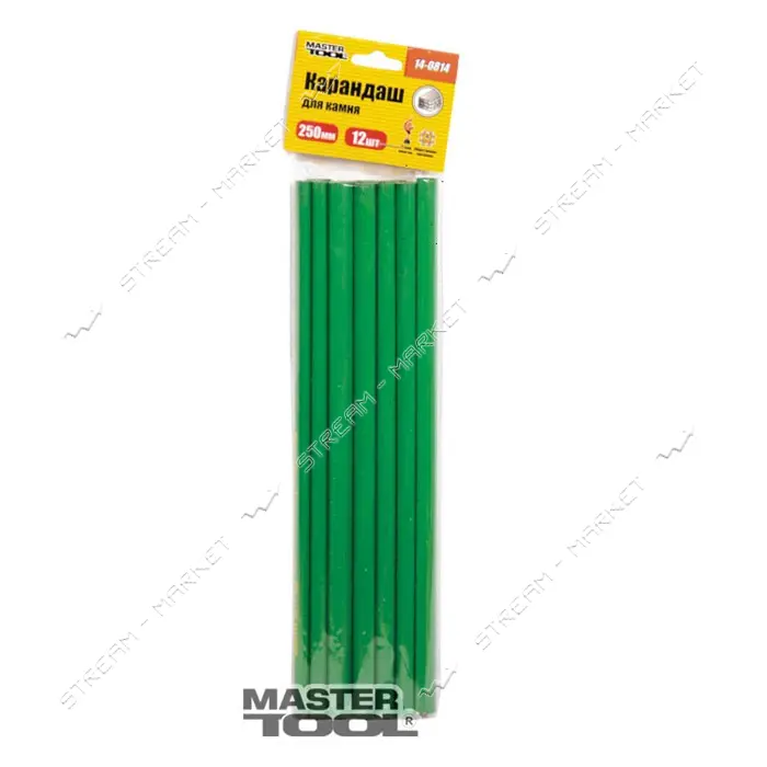 Карандаши для камня MasterTool 14-1814 176мм 12шт                                                   