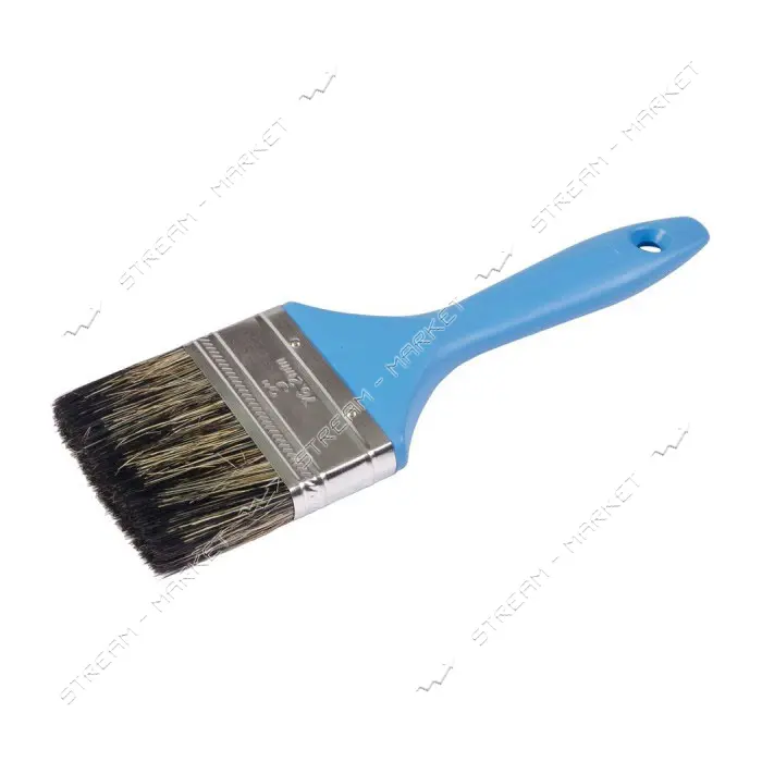 Кисть плоская Mastertool 91-1275 Мастер 3" 75x15x44мм                                               