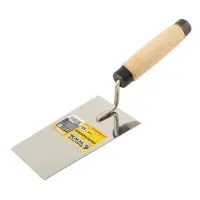 Кельма отделочника Mastertool 19-4194 ТР14 ударная нержавейка                                       