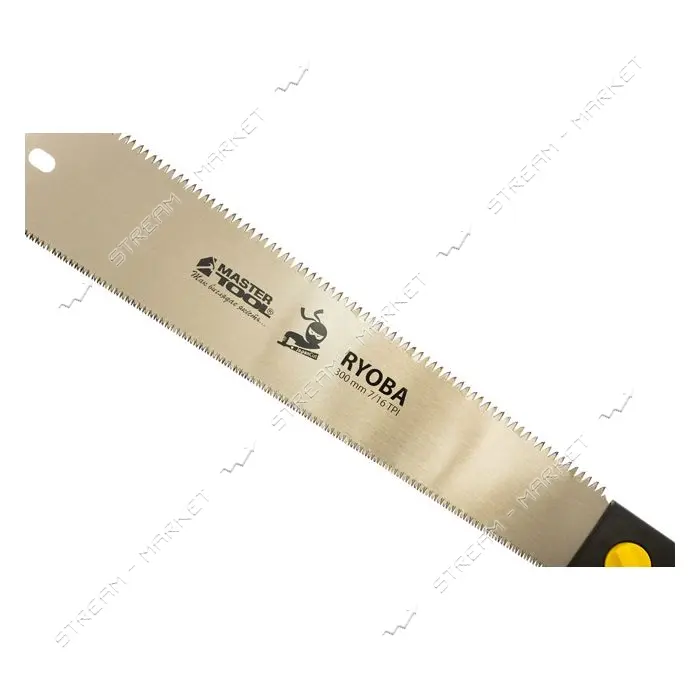 Ножовка столярная Mastertool 14-2714 7TPI/16TPI JAPAN CUT RYOBA 300мм закаленный зуб 3-D