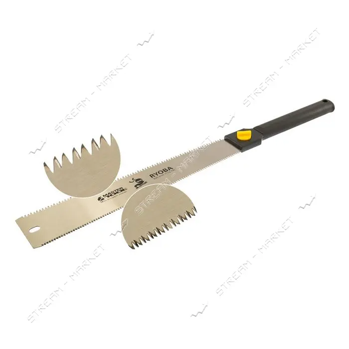 Ножовка столярная Mastertool 14-2714 7TPI/16TPI JAPAN CUT RYOBA 300мм закаленный зуб 3-D