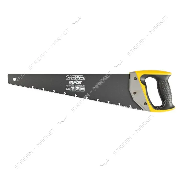 Ножовка столярная Mastertool 14-2445 Black Alligator тефлоновое покрытие 450мм
