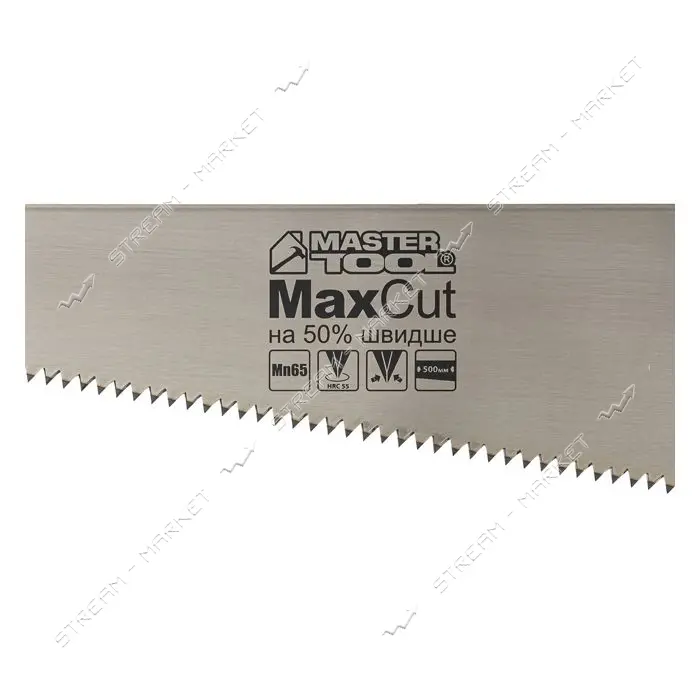 Ножовка столярная Mastertool 14-2650 каленый зуб полированная 500мм                                 