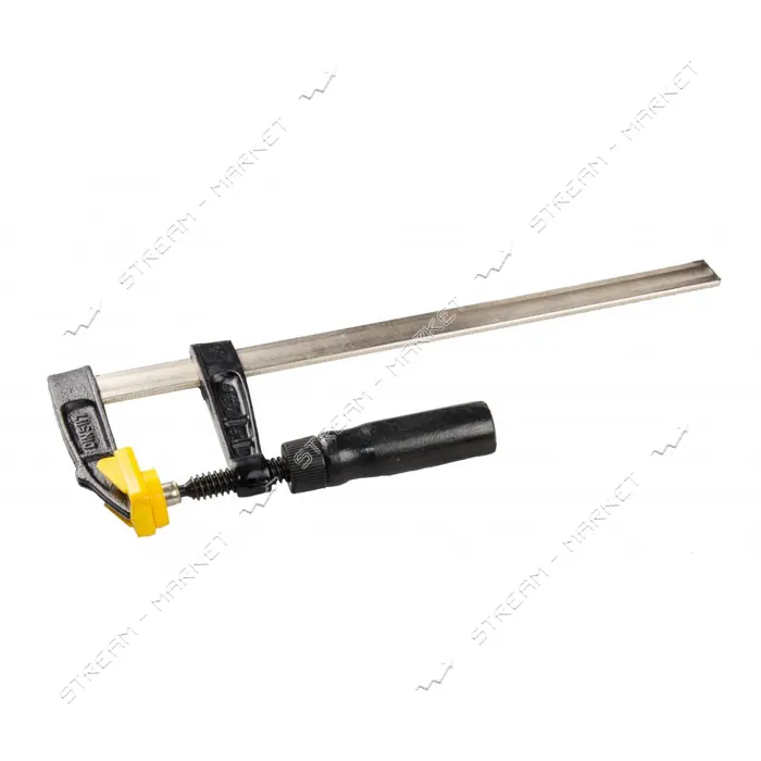 Струбцина столярная MasterTool 07-0004 тип F деревянная ручка 300x120мм 3200Н                       