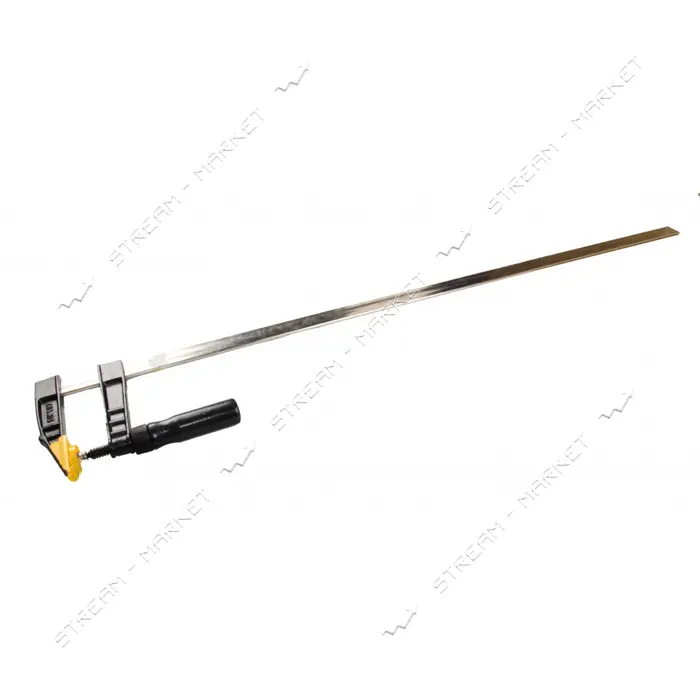Струбцина столярная MasterTool 07-0006 тип F деревянная ручка 800x120мм 3200Н