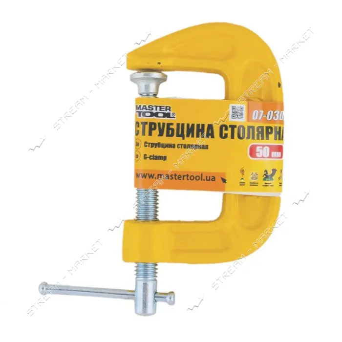 Струбцина столярная MasterTool 07-0305 тип G 50мм