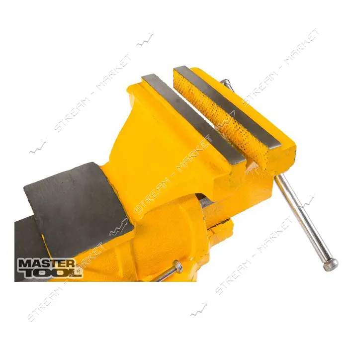 Тиски слесарные MasterTool 07-0212 поворотные 125мм