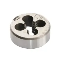 Плашка для нарізування різьблення Mastertool 15-0084 М8x1.25мм                                      