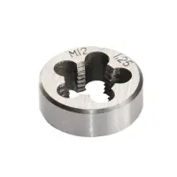 Плашка для нарізування різьблення Mastertool 15-0124 М12x1.25мм                                     
