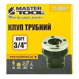 Плашка для нарезания резьбы Mastertool 15-0001 сантехническая 3/4"